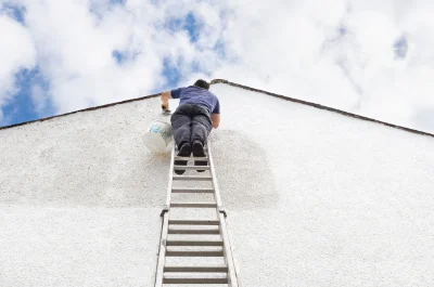 Peinture extérieure à Richeval — façades et ravalement